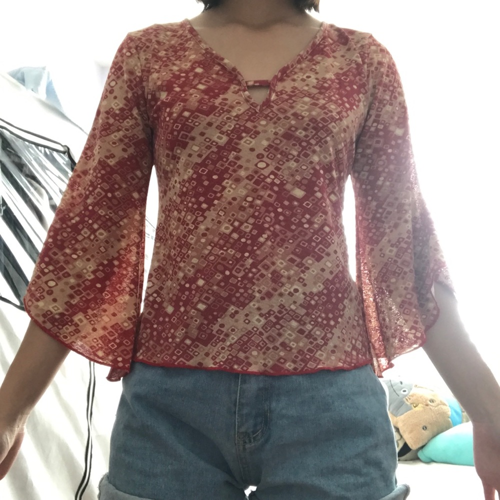 Abstract Blouse